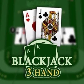 Blackjack 3H (Habanero) logo by Habanero at Spinjo CasinoBlackjack 3H (Habanero)
