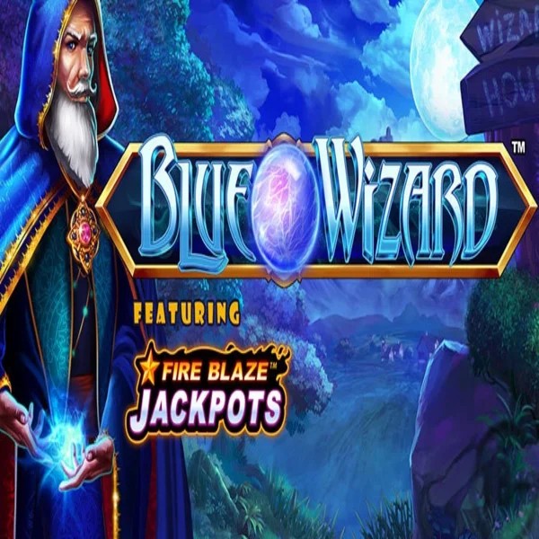 Blue Wizard Fire Blaze Jackpots – slot by Rarestone Gaming, featured at spinjonz.com