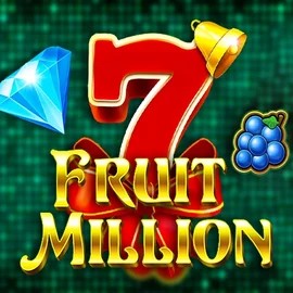 Fruit Million slot logo by BGAMING at Spinjo CasinoFruit Million