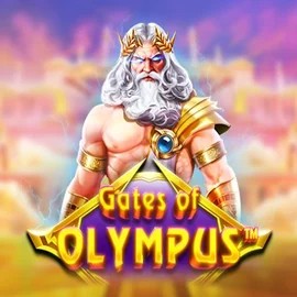 Gates of Olympus slot logo by Pragmatic Play at Spinjo CasinoGates of Olympus