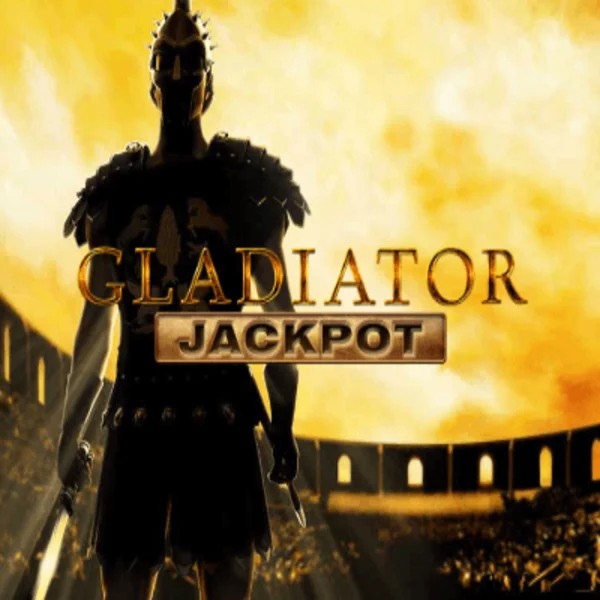 Gladiator Jackpot logo by Playtech at Spinjo Casino