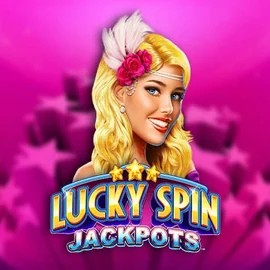 Enjoy Lucky Spin Jackpots by Novomatic – logo hosted on spinjonz.com