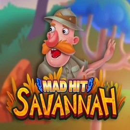 Mad Hit Savannah slot logo by RubyPlay at Spinjo CasinoMad Hit Savannah