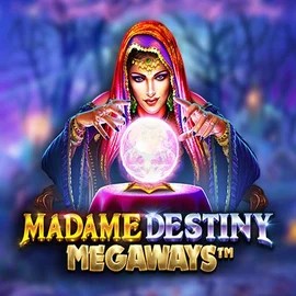 Official Slots logo: Madame Destiny Megaways by Pragmatic Play at Spinjo Casino