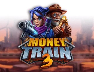 Money Train 3 game by Relax Gaming – logo hosted on Spinjo Casino