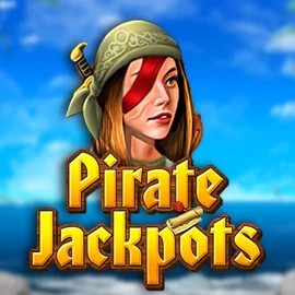 Pirate Jackpots slot visual from Belatra Games available on spinjonz.com
