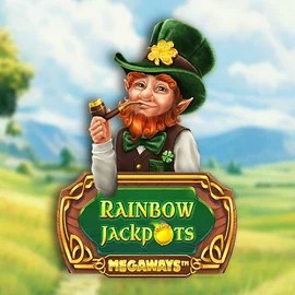 Try Rainbow Jackpots Megaways slot by Red Tiger Gaming on spinjonz.com – logo image