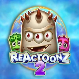 Reactoonz 2 logo by Play'n GO Spinjo Casino