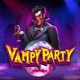 Vampy Party online game logo by Pragmatic Play on spinjonz.com
